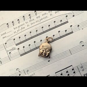 Goldtone Buddha Pendant Charm